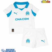 Olympique de Marseille Replica Home Minikit 2025-26 Short Sleeve (+ pants)
